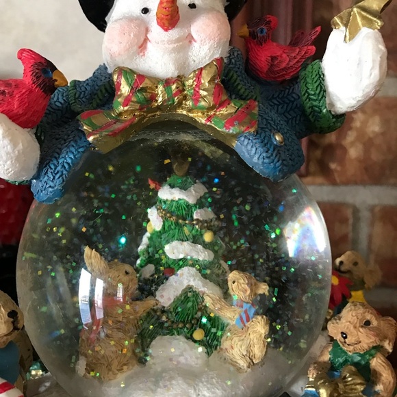 Rare Vintage Frosty The Snowman Musical Water globe - Picture 8 of 10